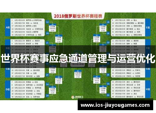 世界杯赛事应急通道管理与运营优化
