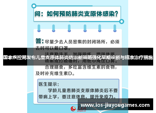 国家疾控局发布儿童支原体肺炎防治新策略强化早期诊断与精准治疗措施